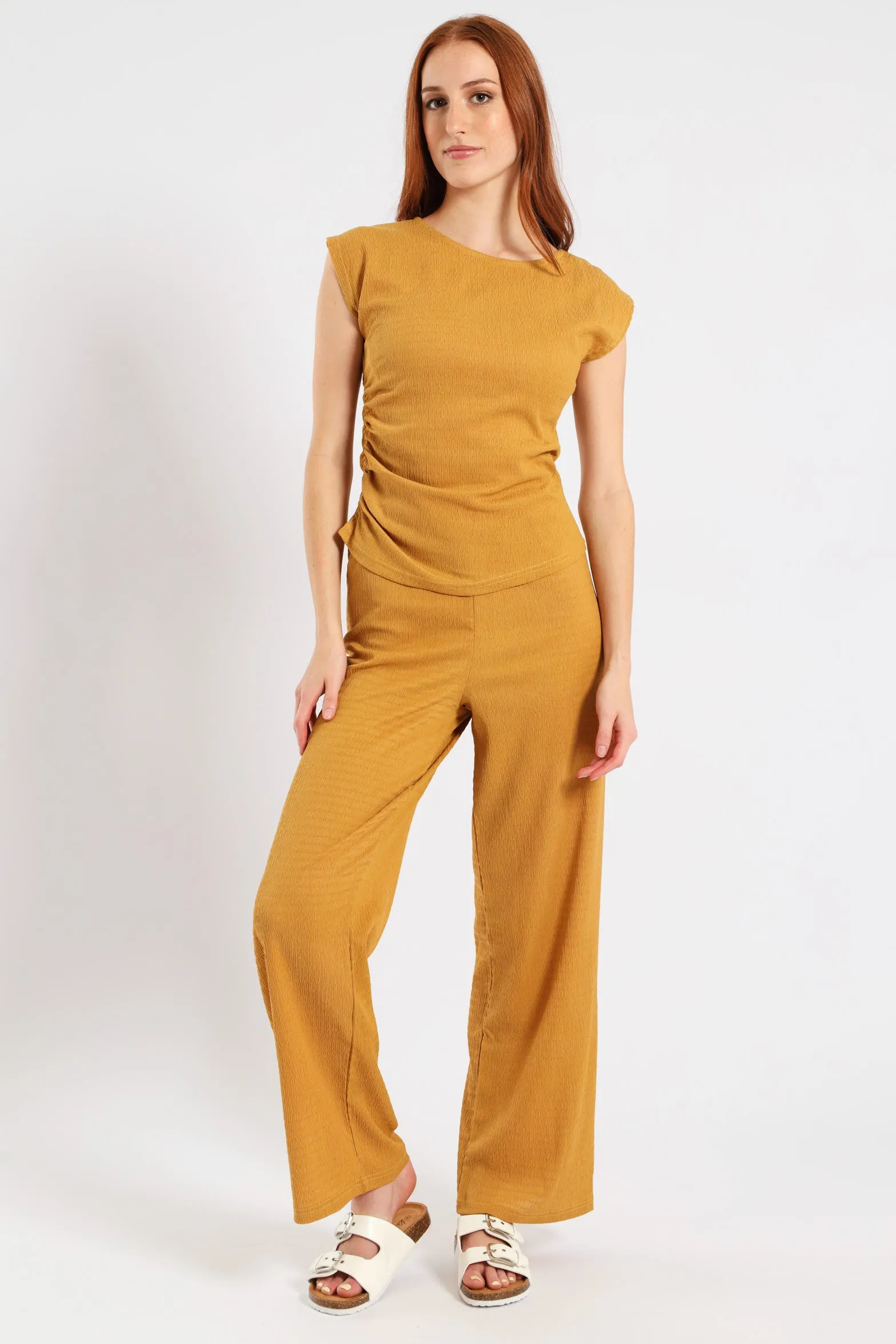 Crinkle Muscle Tee - Ochre sold by Edgars product image thumbnail 2