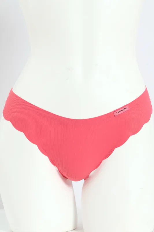 5 Pack Microfibre Thong Panties - Black/Nude/Mauve/Rose/Sand sold by Edgars