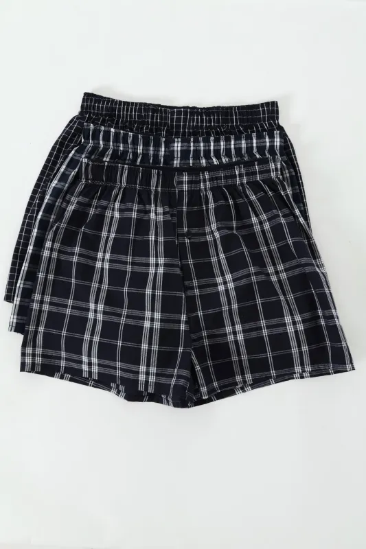 3 Pack Value Boxers  - Blue sold by Edgars