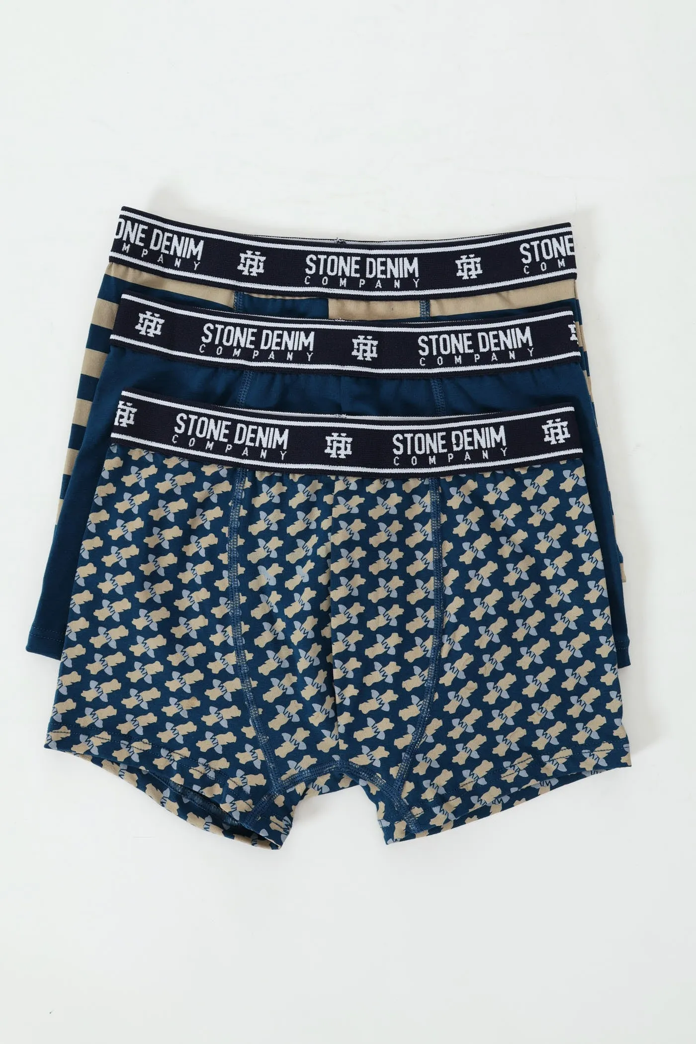 3 Pack Design Trunks - Blue sold by Edgars