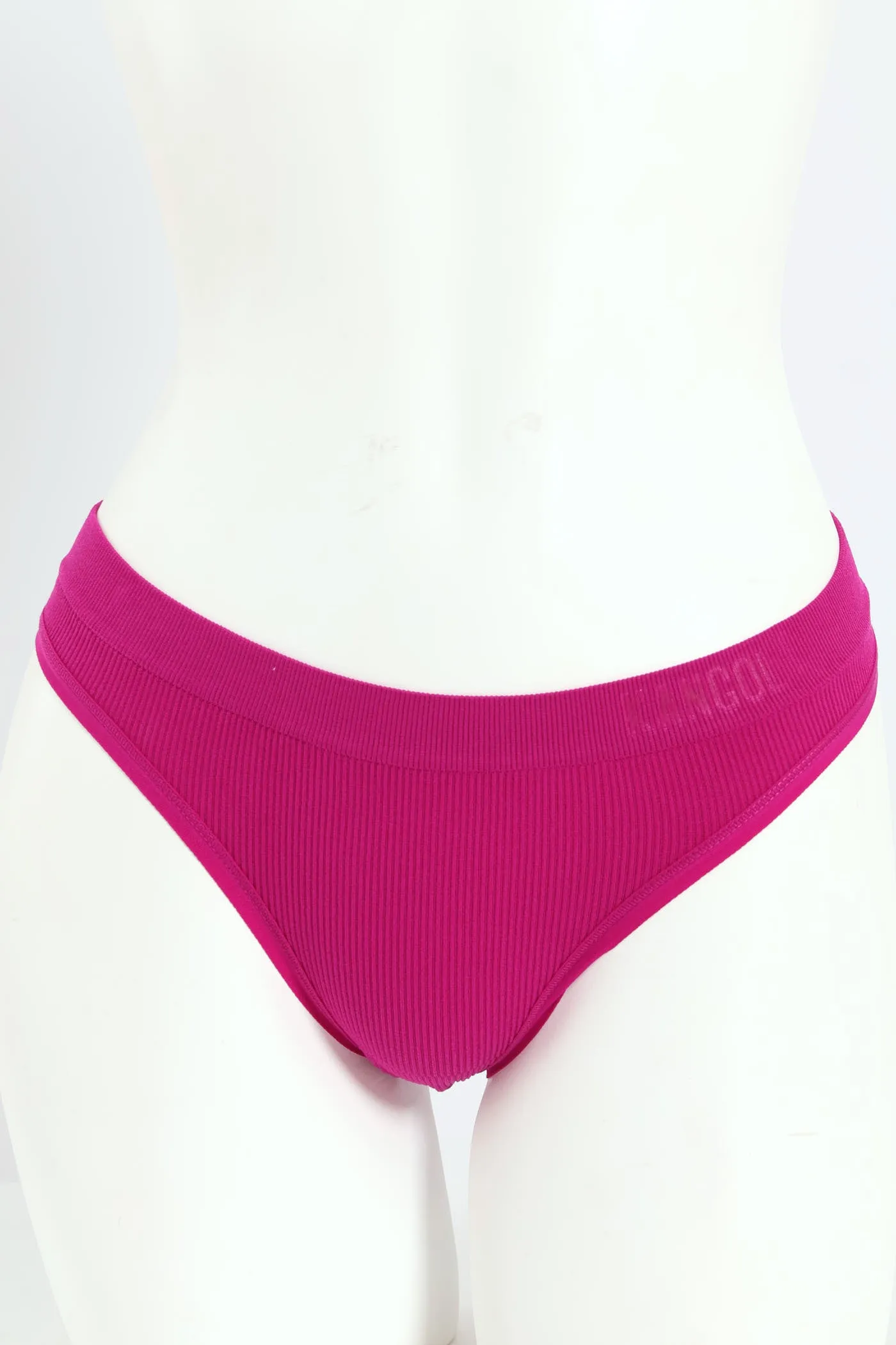 3 Pack Seamless Thong Panties - Blue/Raspberry/Black sold by Edgars product image thumbnail 2