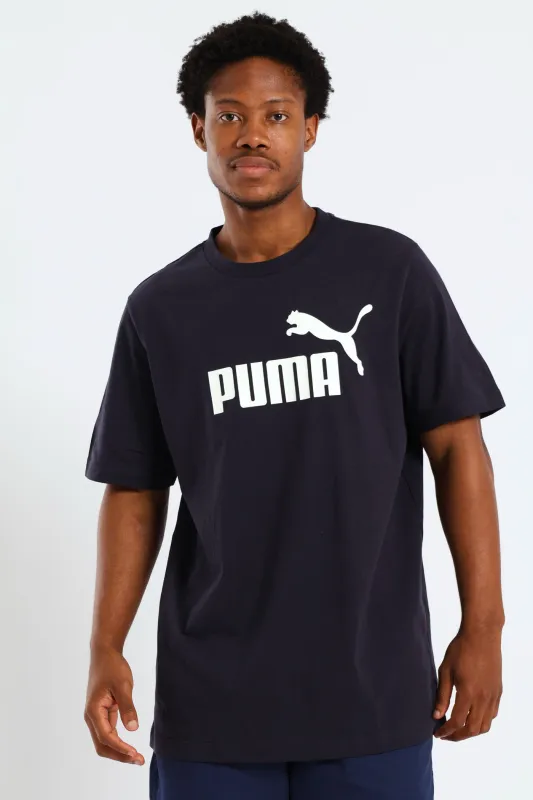 Essential No. 1 Logo Tee - Navy made by Puma