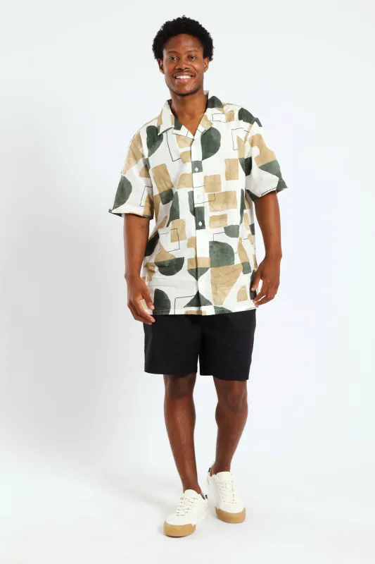 Basic Beach Shorts - Black made by Edgars