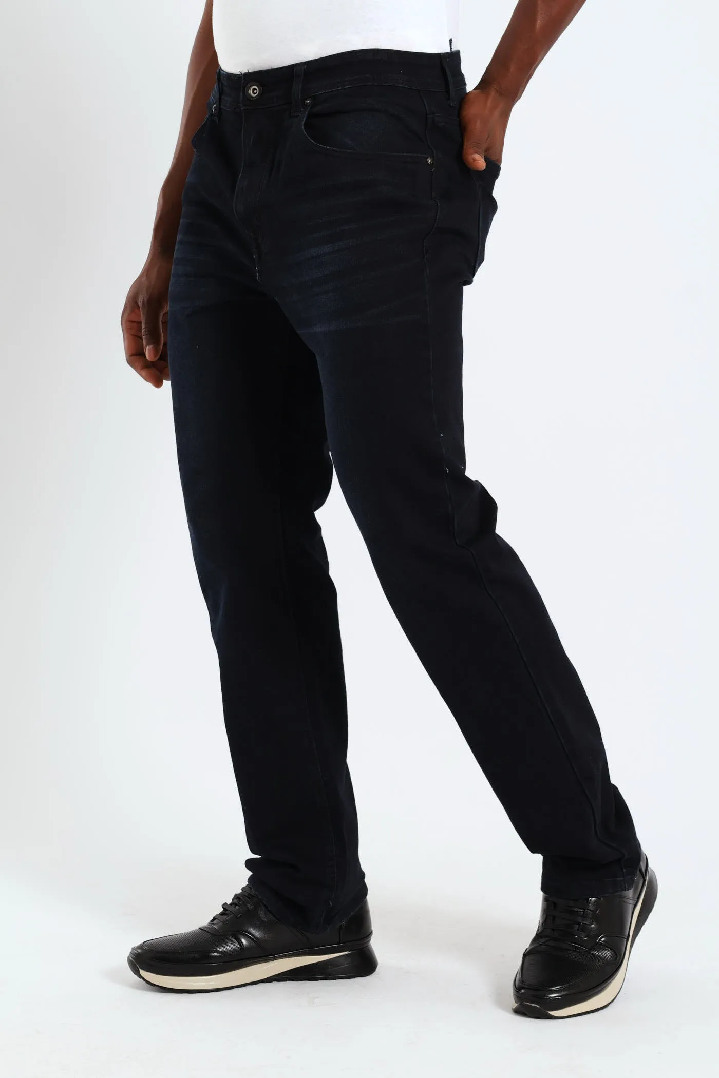 Crafted Straight Denim - Blue/Black sold by Edgars product image thumbnail 3