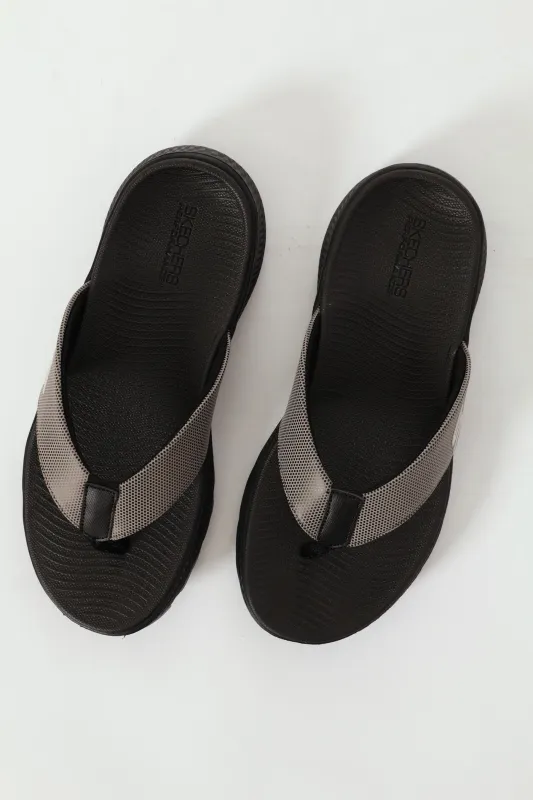 Wide Vamp Sandal - Taupe sold by Edgars