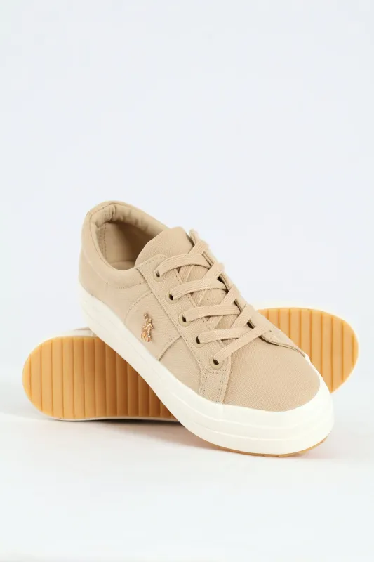 Classic Canvas Sneaker - Stone sold by Edgars