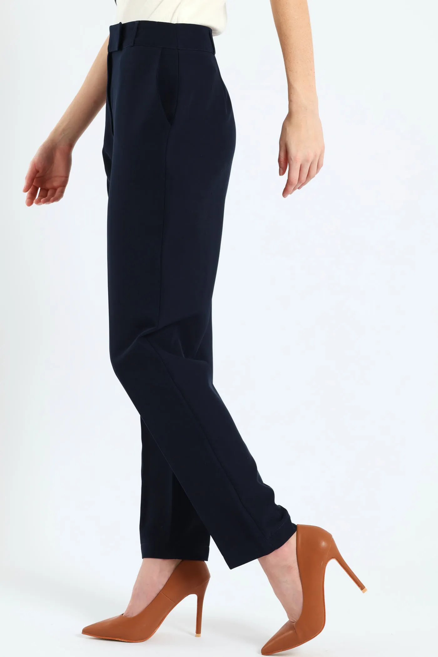 Extended Tab Slim Leg Pant - Navy sold by Edgars product image thumbnail 3