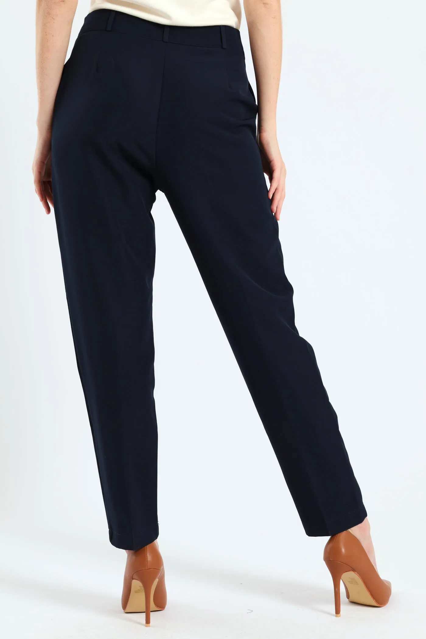 Extended Tab Slim Leg Pant - Navy sold by Edgars product image thumbnail 4