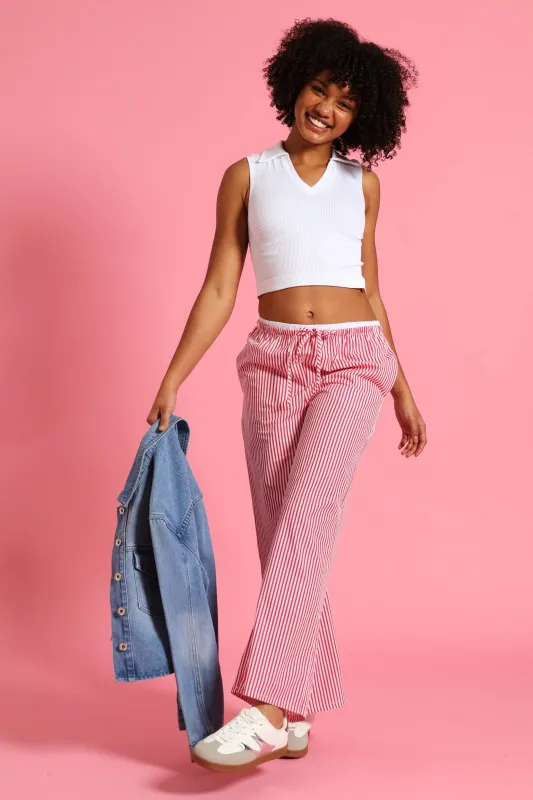 Girls Seamless Johnny Collar - White sold by Edgars