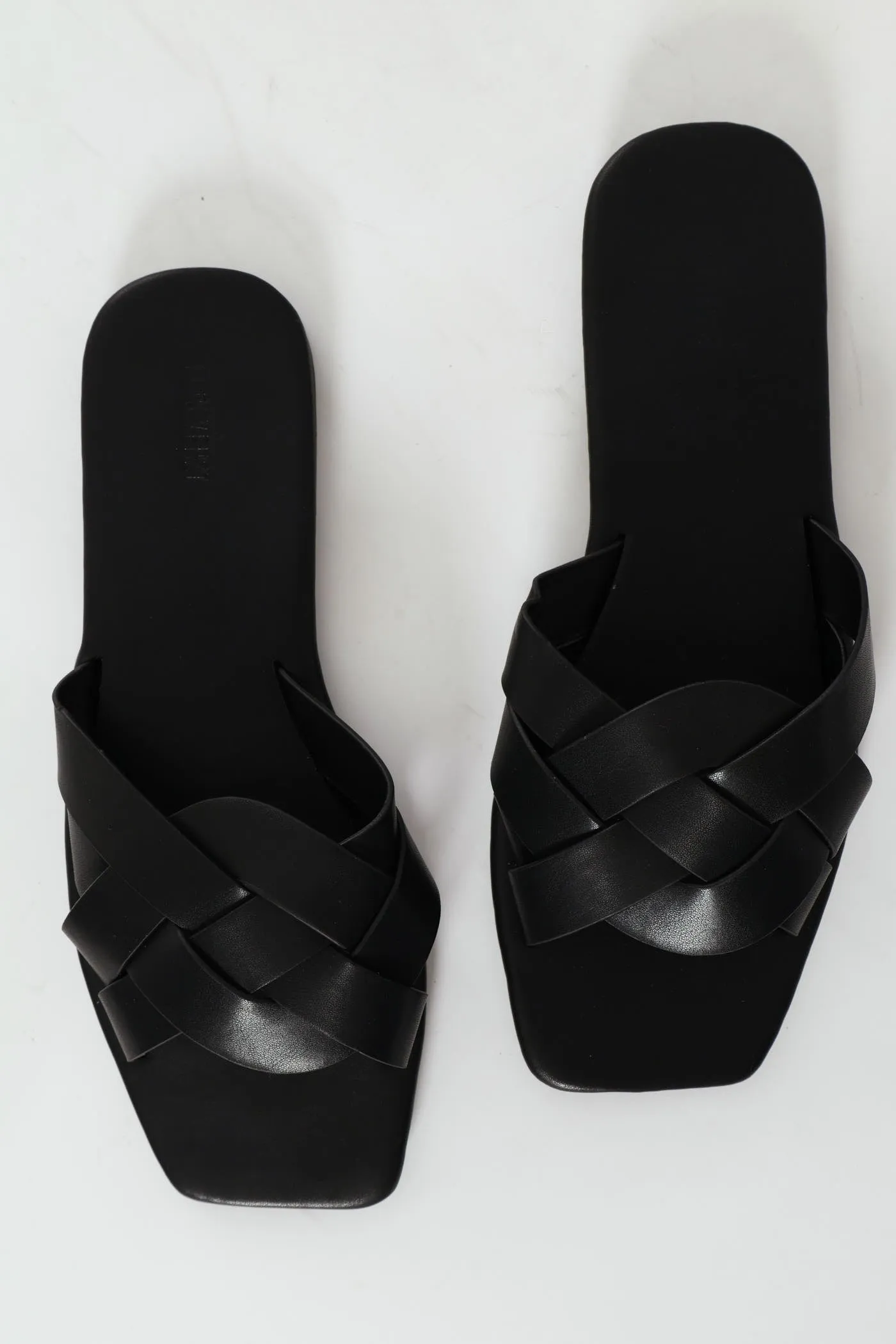 Slide Sandal - Black sold by Edgars