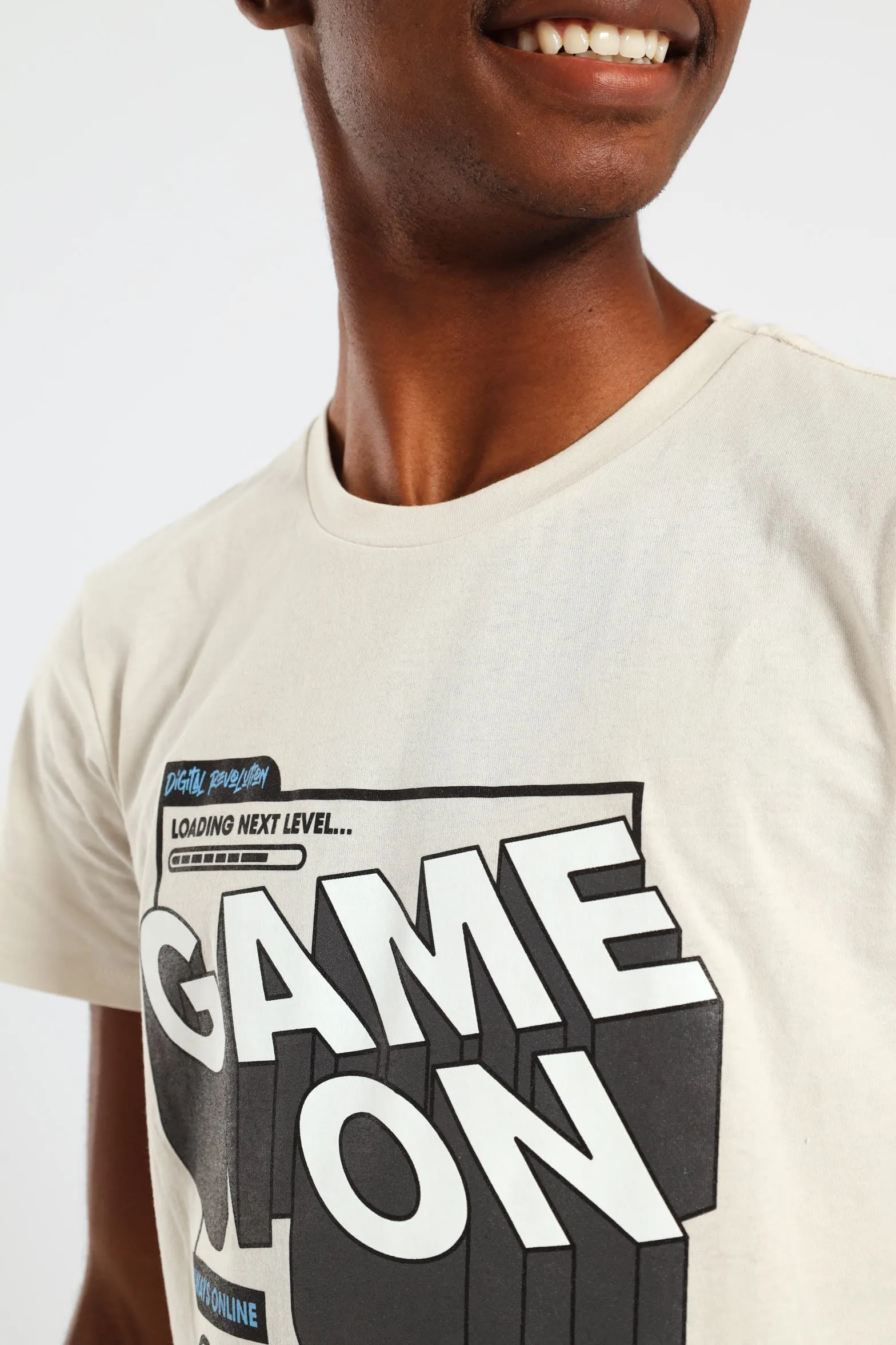 Boys Game On Printed T-Shirt - Grey sold by Edgars product image thumbnail 5