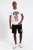 Boys Basketball Teddy Printed Tee - White sold by Edgars