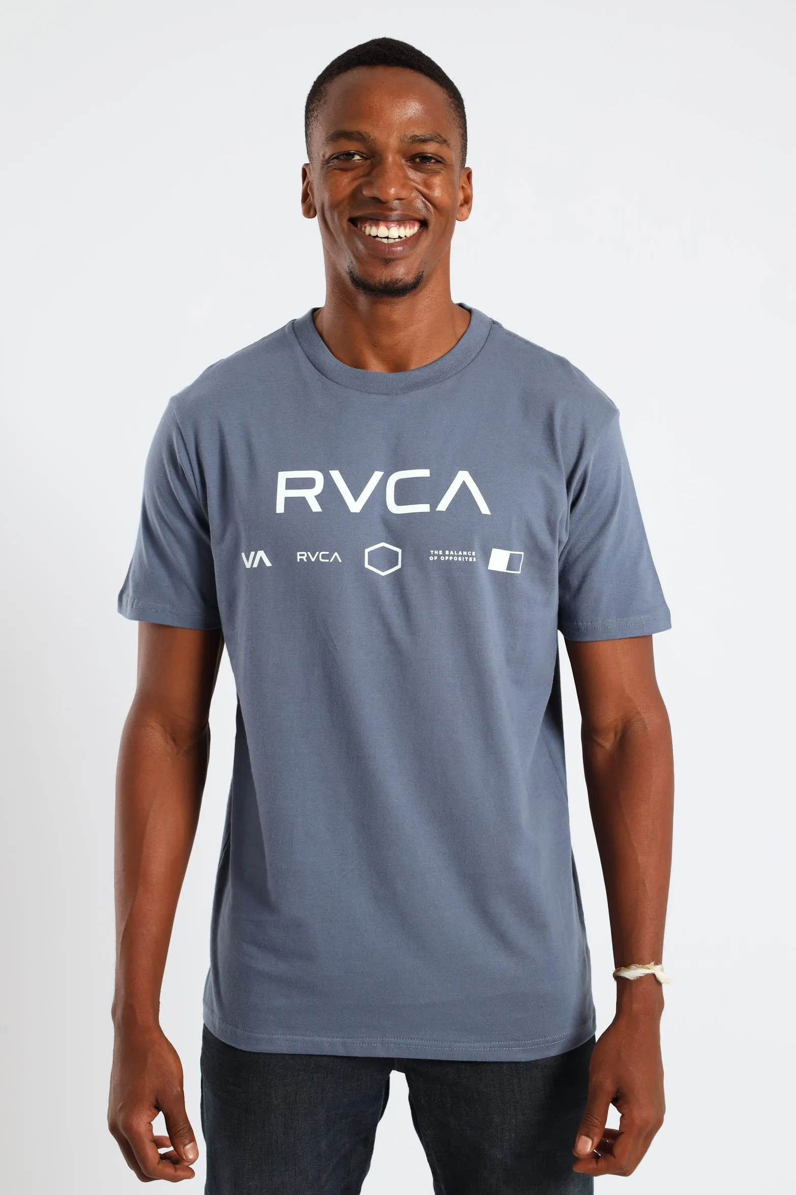 Mid Short Sleeve Tee - Blue sold by Edgars