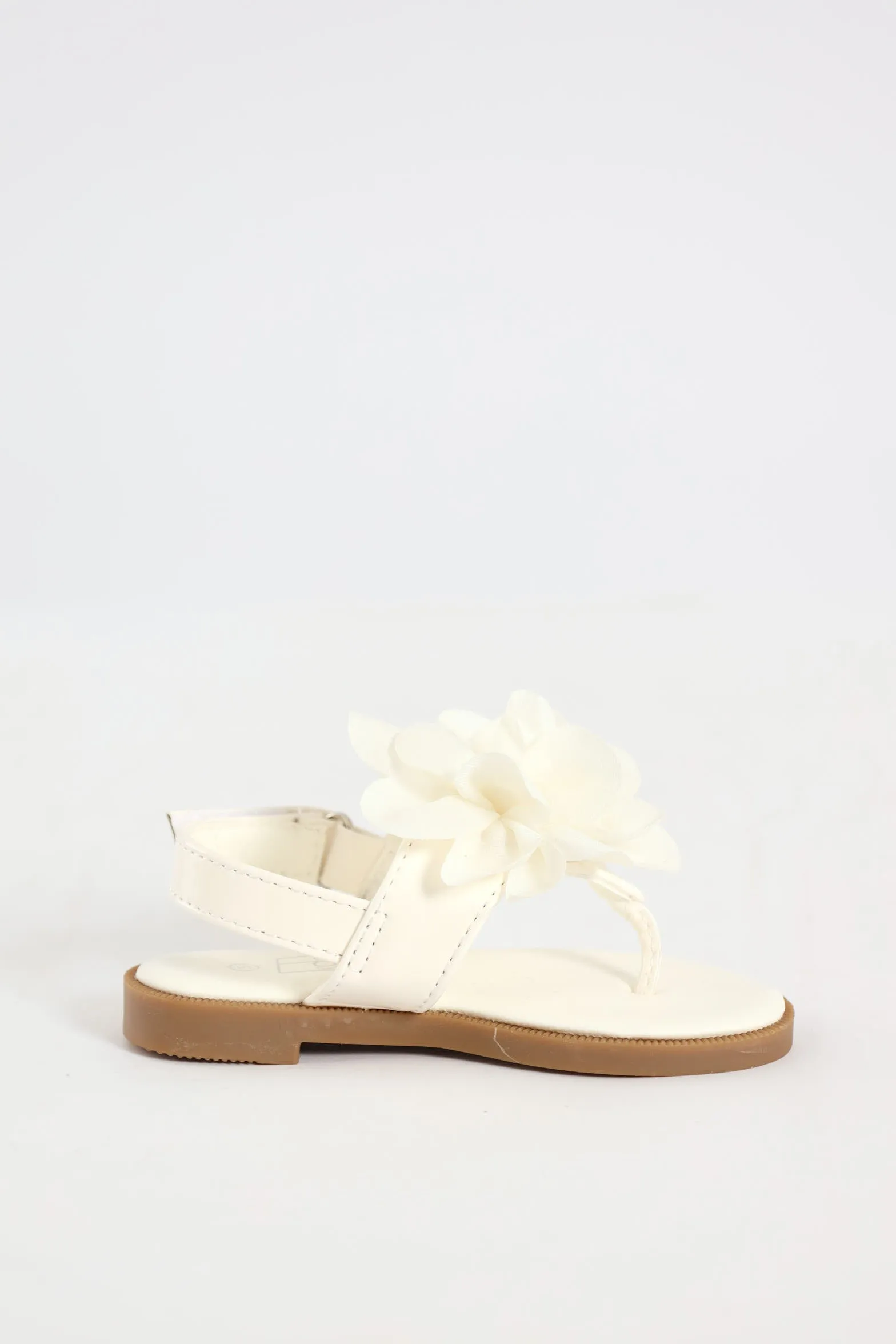 Pre-Girls Flower Thong Sandal - Ecru sold by Edgars product image thumbnail 2
