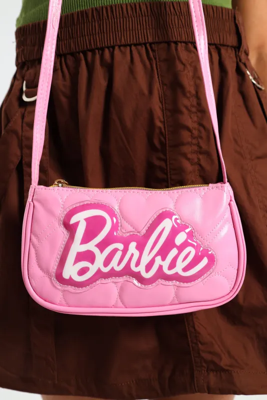 Pre-Girls Barbie Sling Bag - Pink sold by Edgars