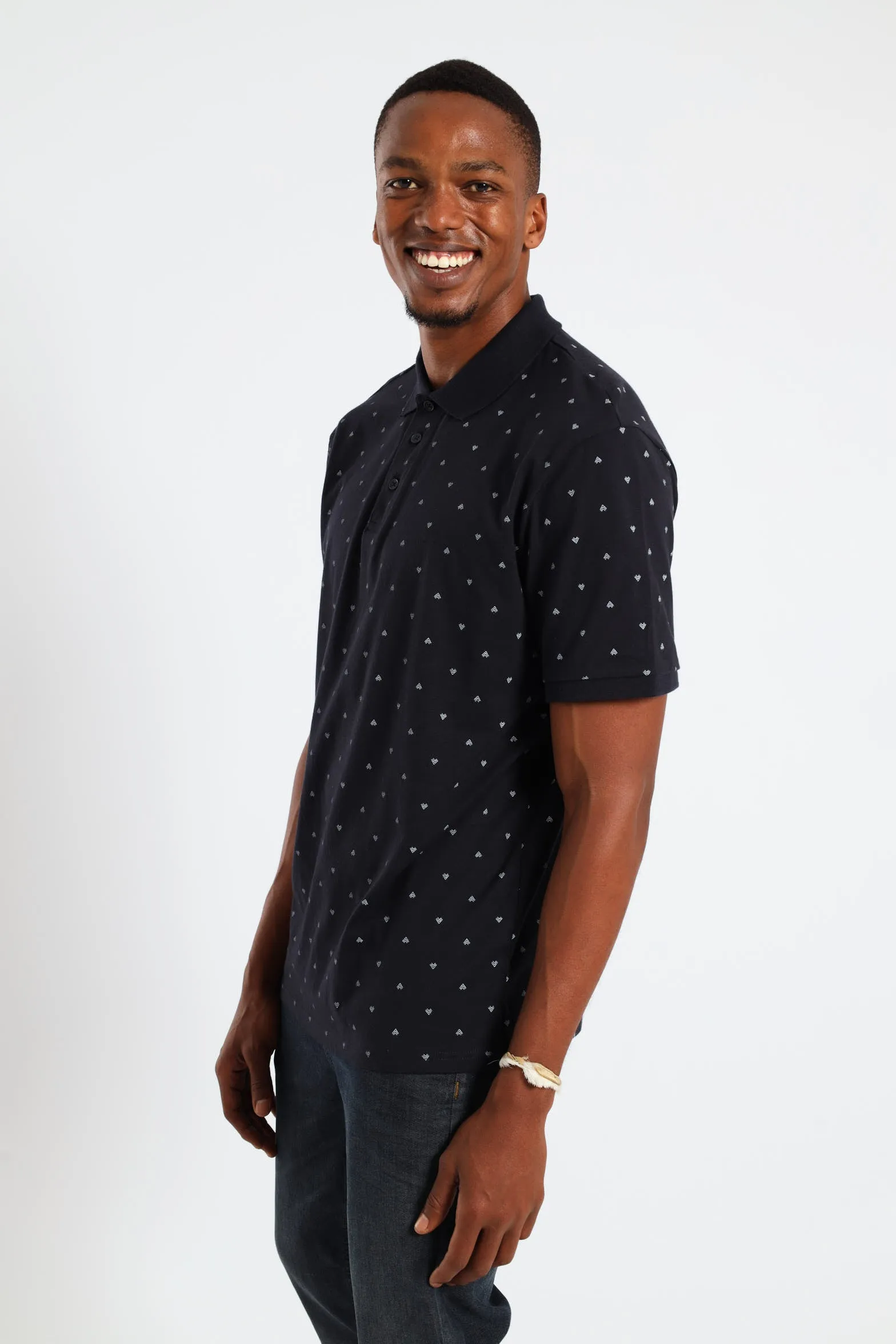 Arrowhead Print Golfer - Navy sold by Edgars product image thumbnail 3