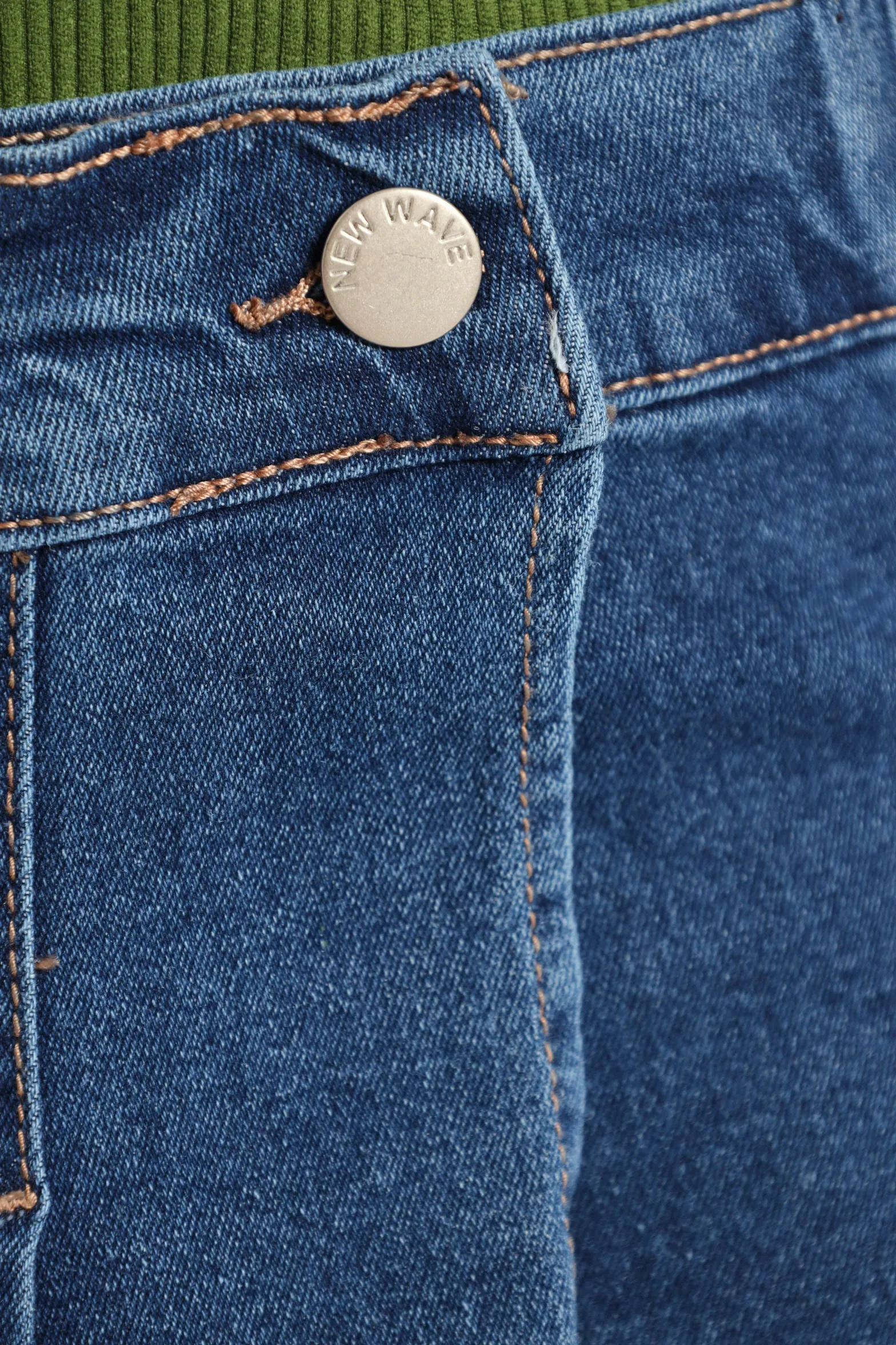 Girls Denim Pleated Skort - Mid Wash sold by Edgars product image thumbnail 5