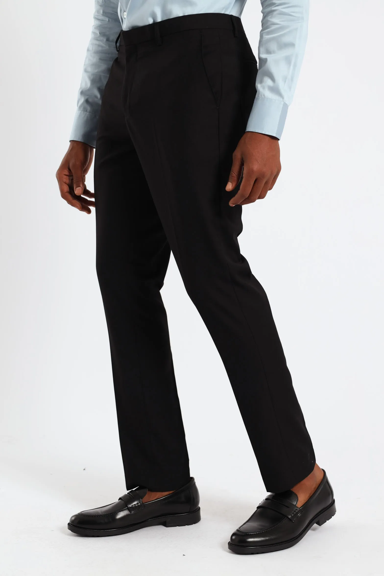 Slim Fit Viscose Blend Suit Trouser - Black sold by Edgars product image thumbnail 2