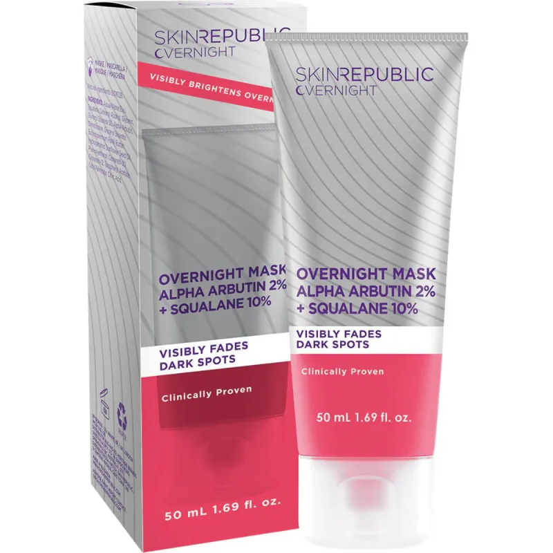 Alpha Arbutin 2% + Squalane 10% Overnight Mask sold by Edgars