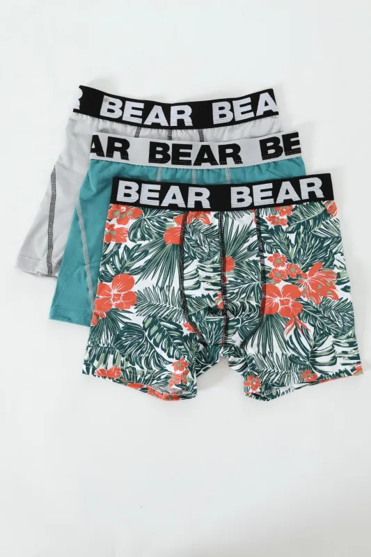 3 Pack Spring Floral Bodyshorts - Multi sold by Edgars