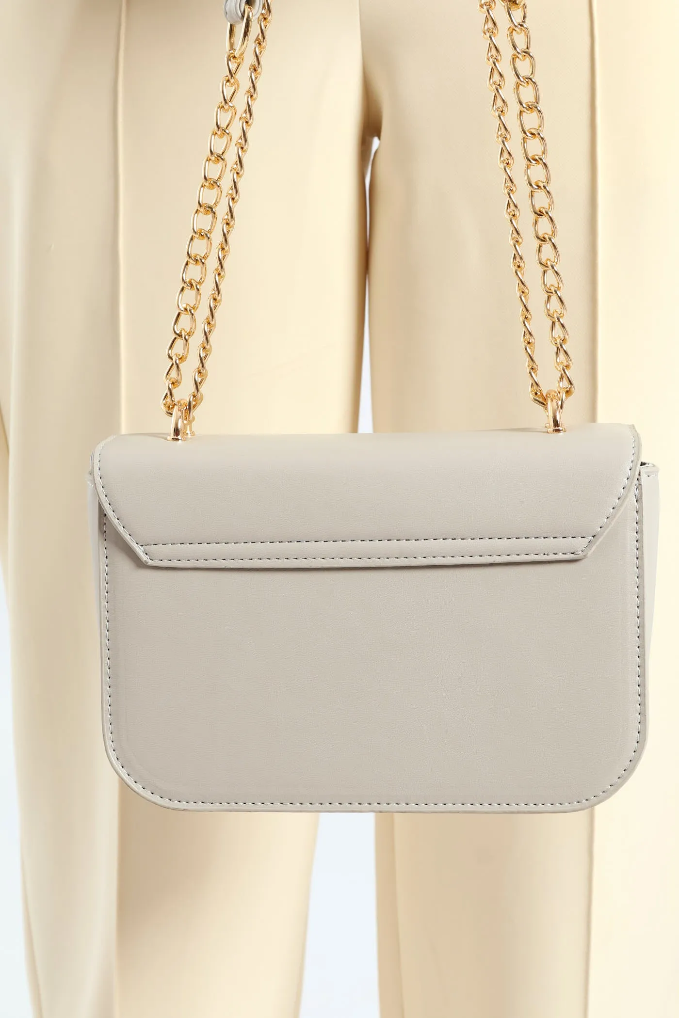 Gold Hardware Satchel - Grey Dawn sold by Edgars product image thumbnail 4