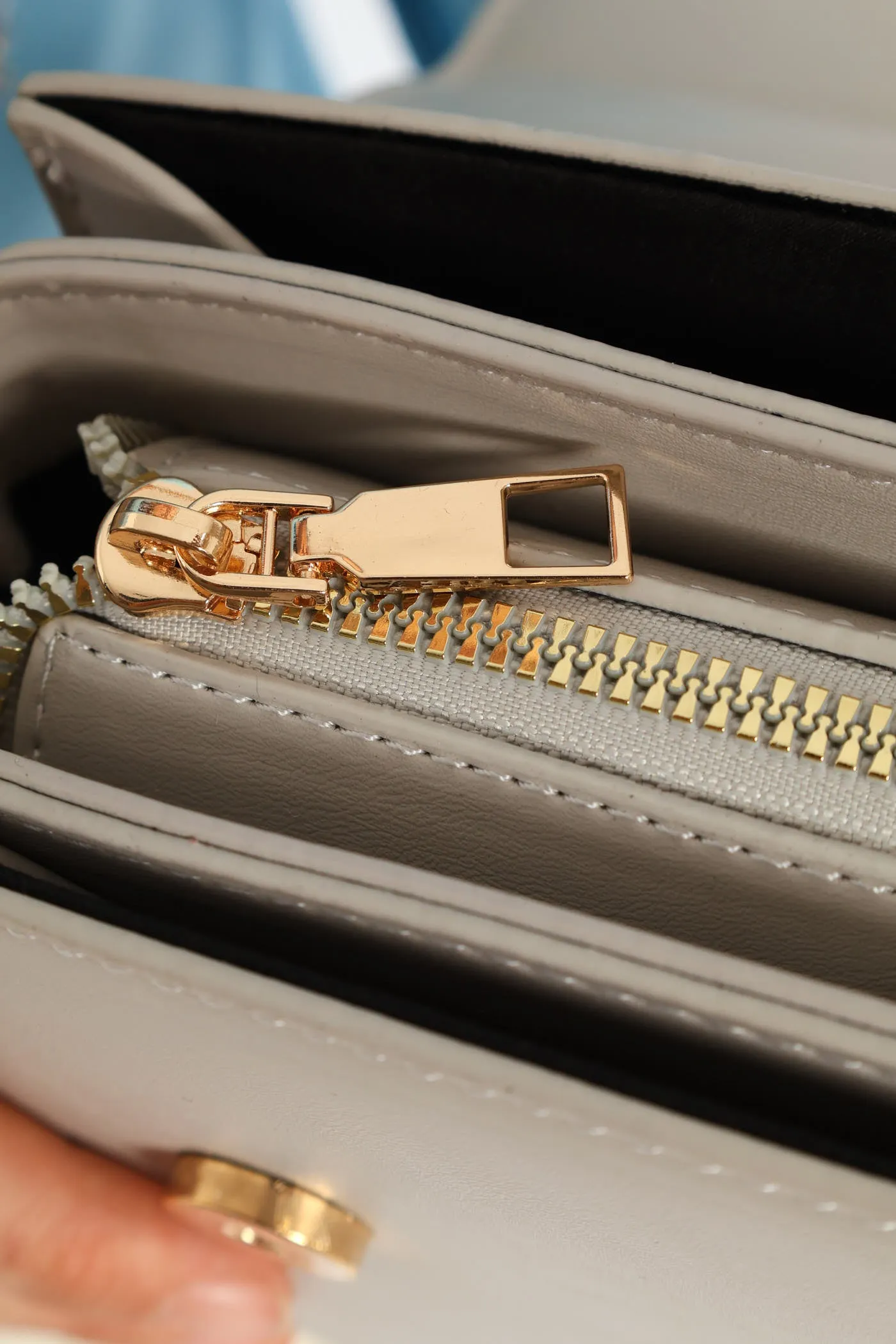 Gold Hardware Satchel - Grey Dawn sold by Edgars product image thumbnail 5