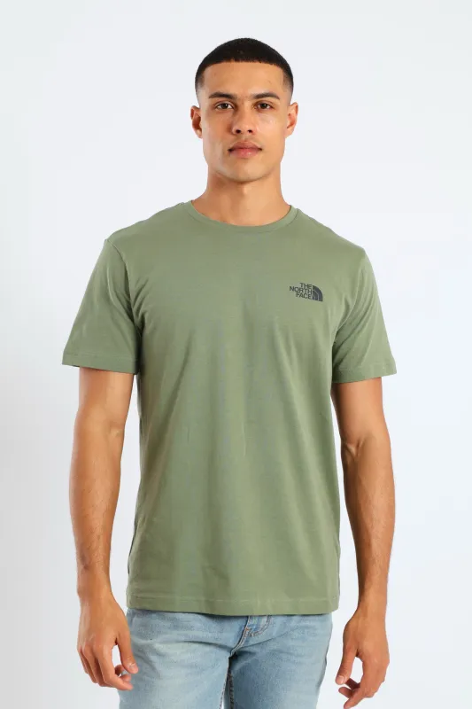 Mountain Sketch Tee - Olive sold by Edgars