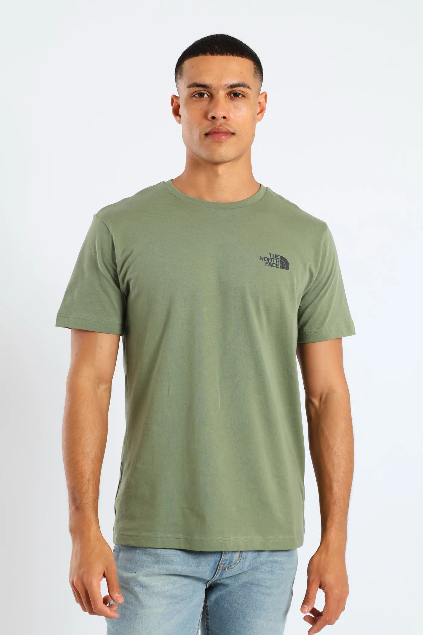 Mountain Sketch Tee - Olive sold by Edgars