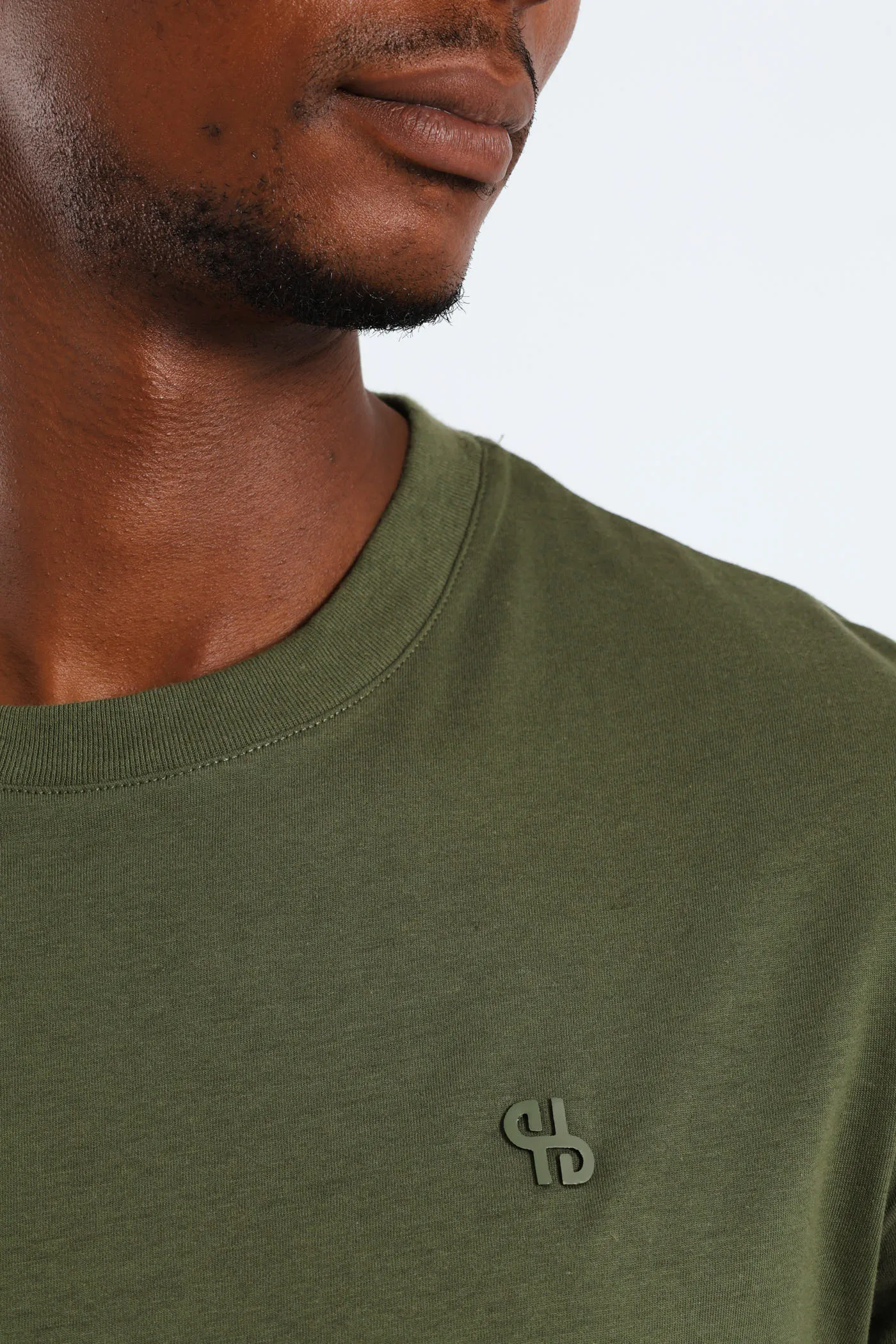 Basic Crew Neck Tee - Olive sold by Edgars product image thumbnail 4