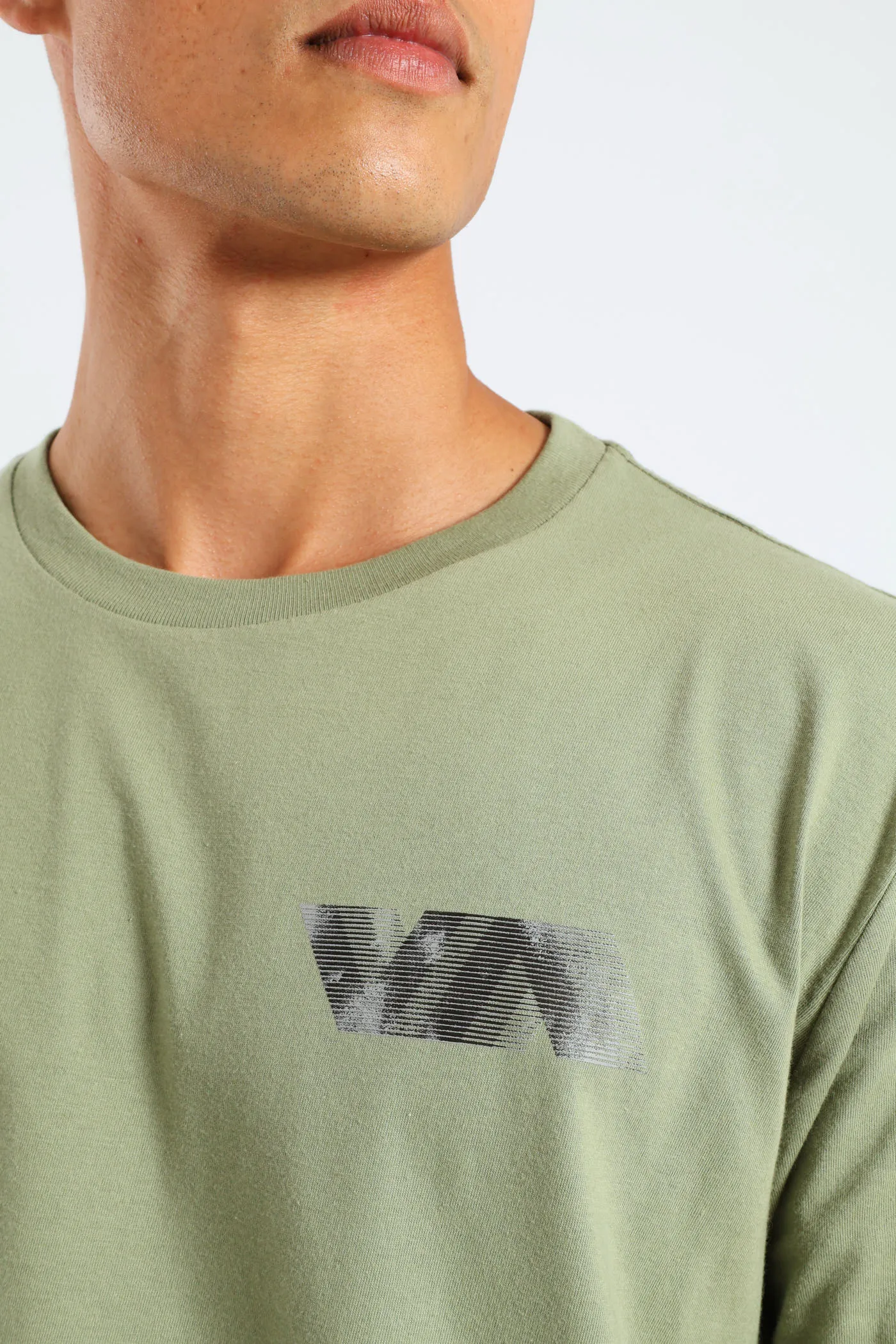 Rvca Blur Va Tee - Olive sold by Edgars product image thumbnail 4