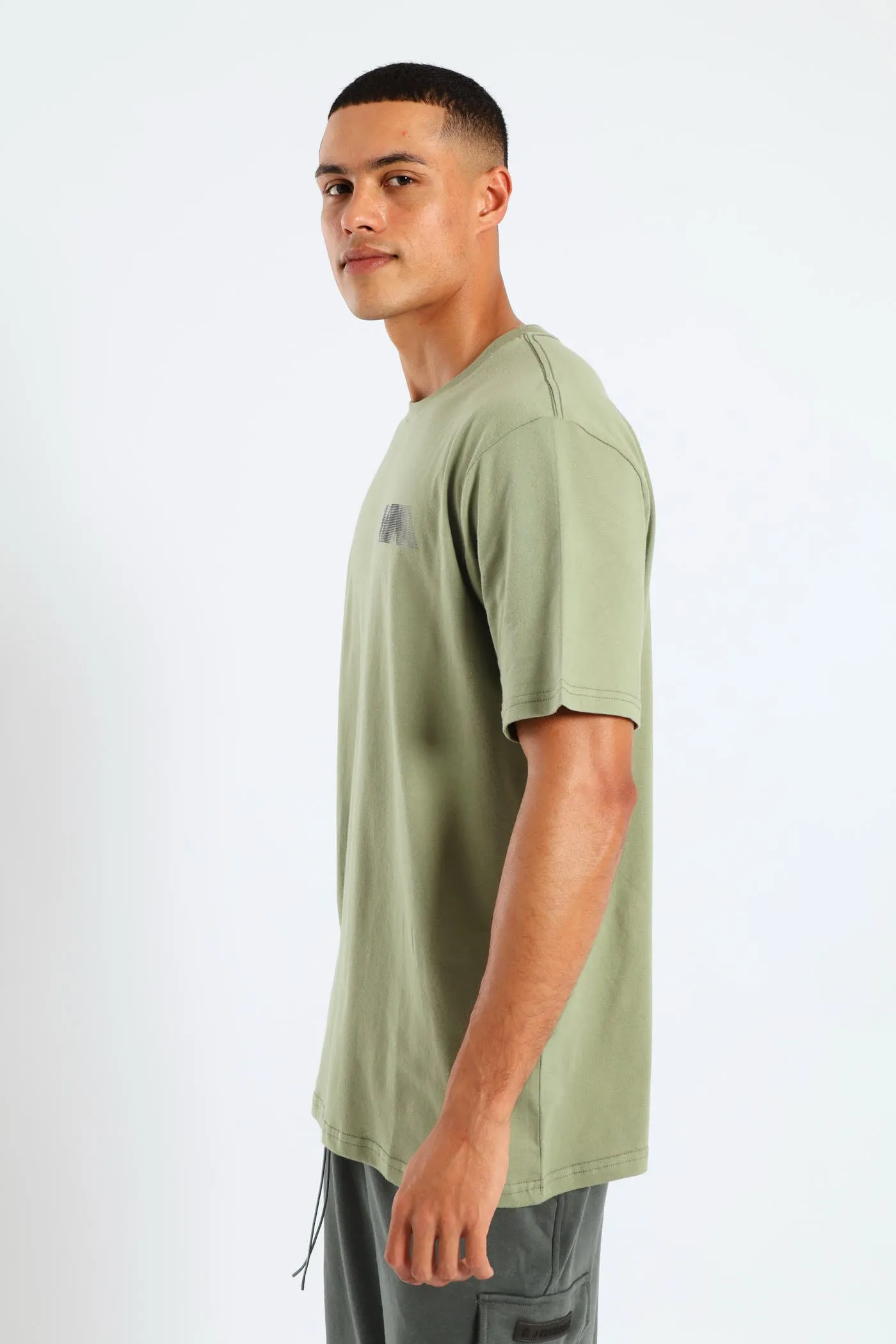 Rvca Blur Va Tee - Olive sold by Edgars product image thumbnail 3