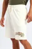 Printed Fleece Shorts - Ecru sold by Edgars