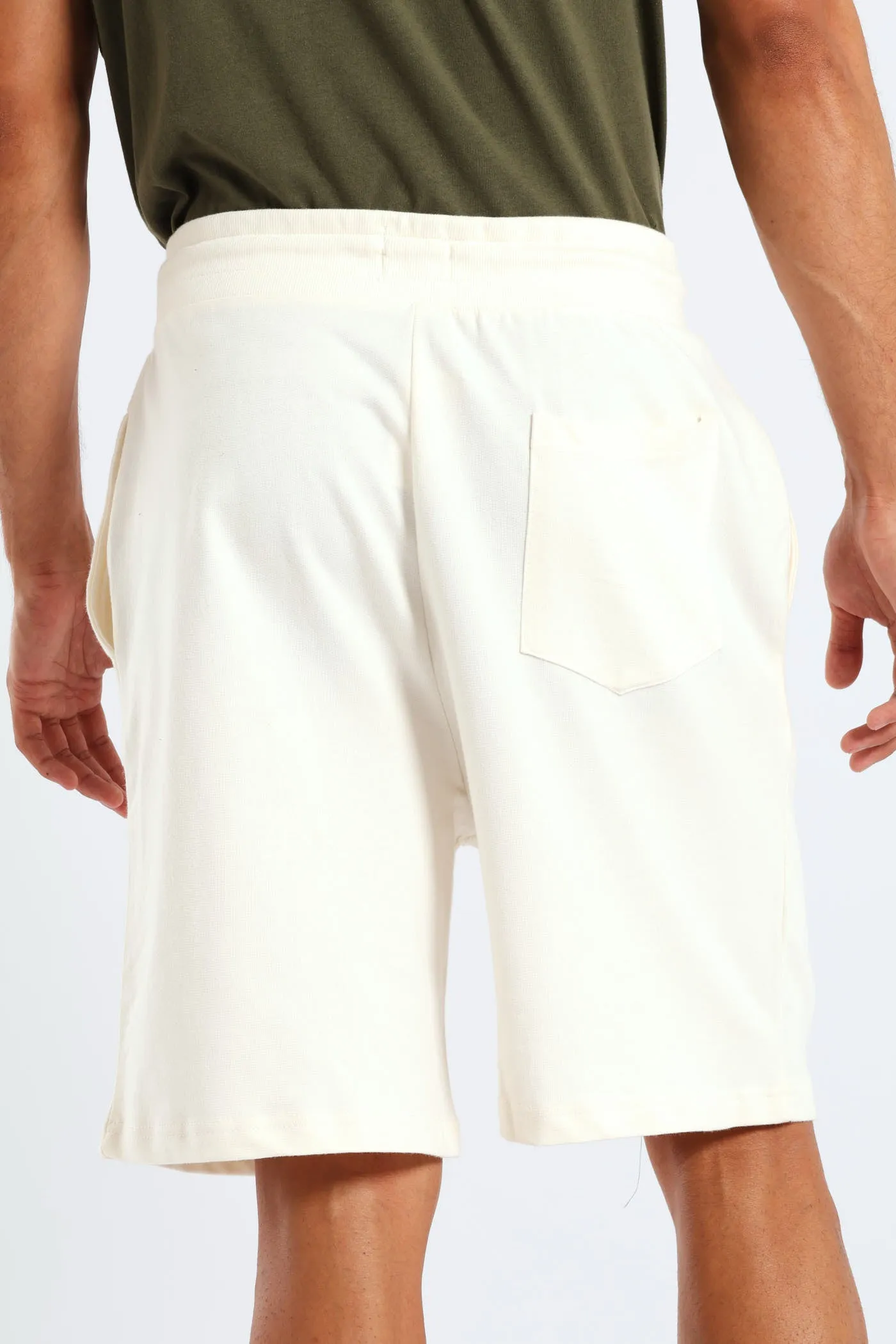 Printed Fleece Shorts - Ecru sold by Edgars product image thumbnail 4