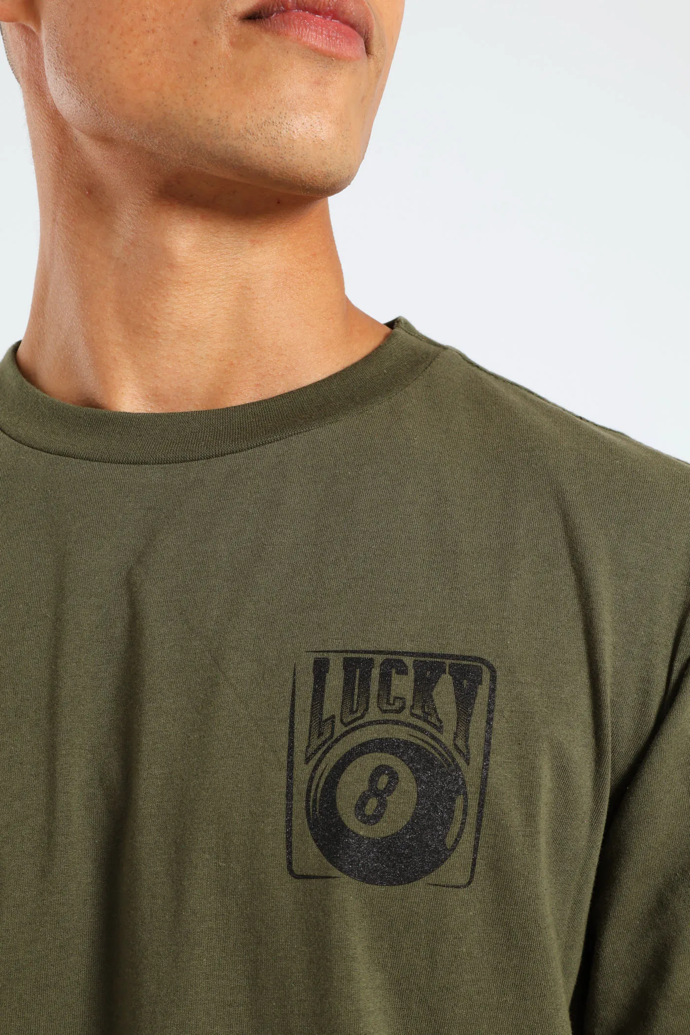 Basic Lucky Printed Tee - Fatigue sold by Edgars product image thumbnail 5
