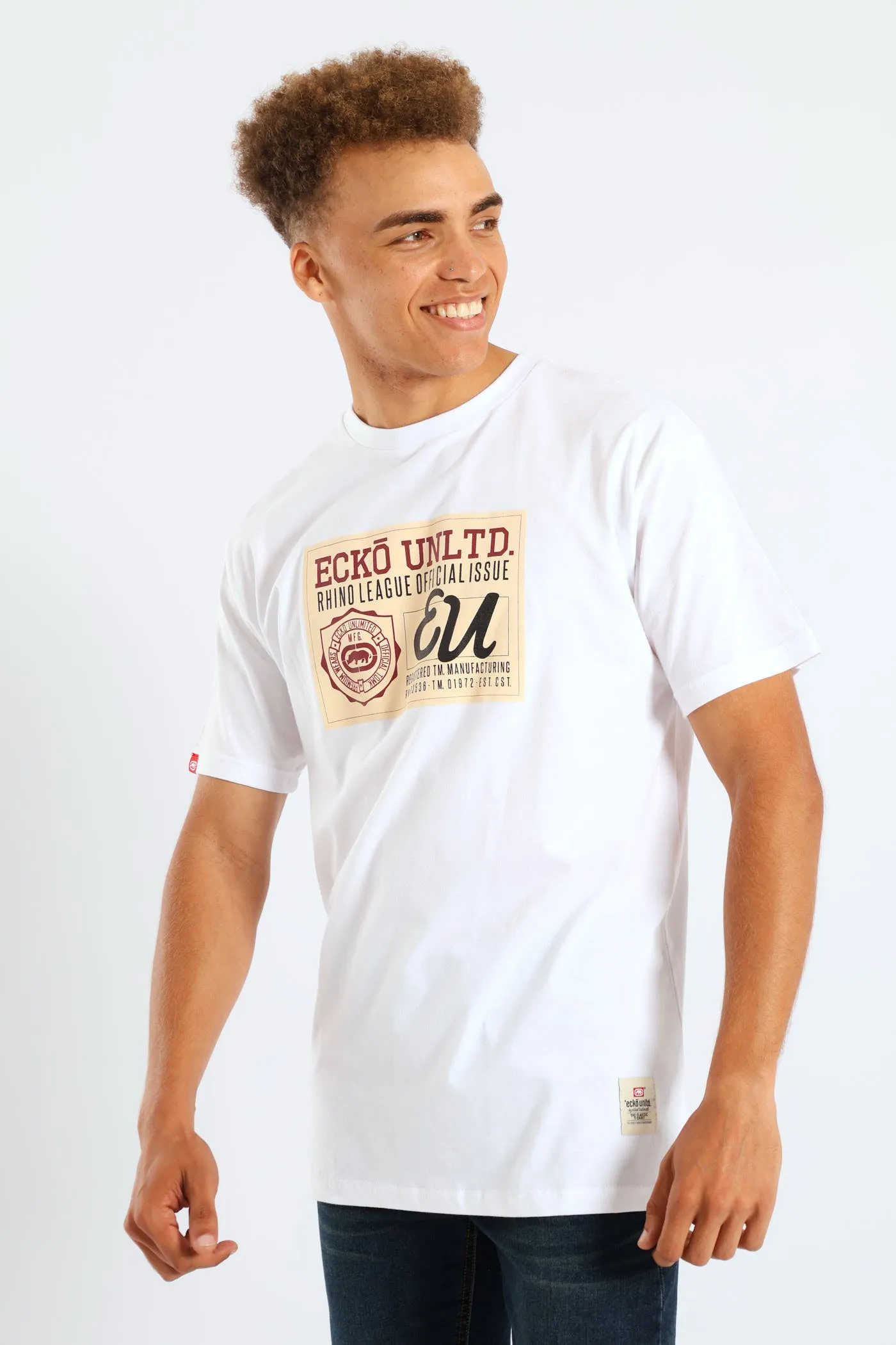 Stamp Tee - White sold by Edgars product image thumbnail 3