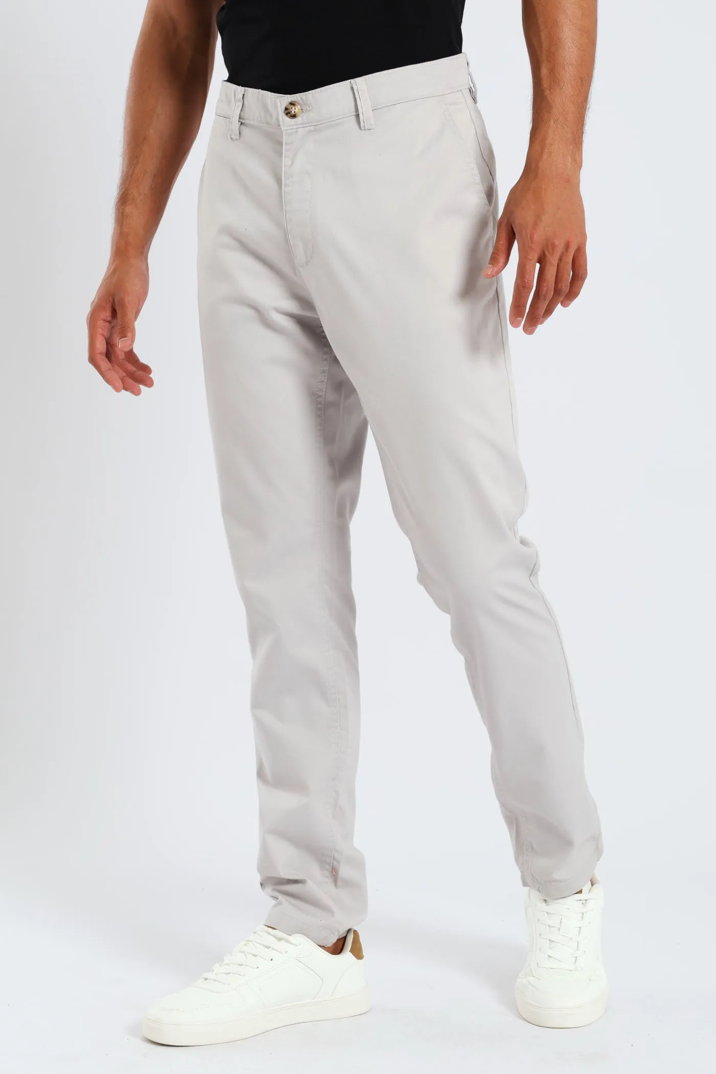 Basic Chino Trouser - Stone sold by Edgars product image thumbnail 3