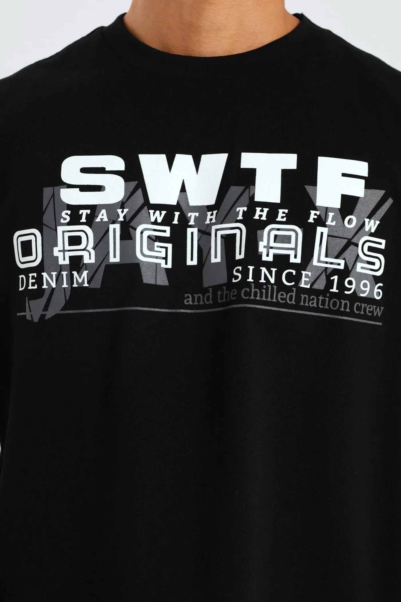 Basic Print Tee - Black sold by Edgars product image thumbnail 5