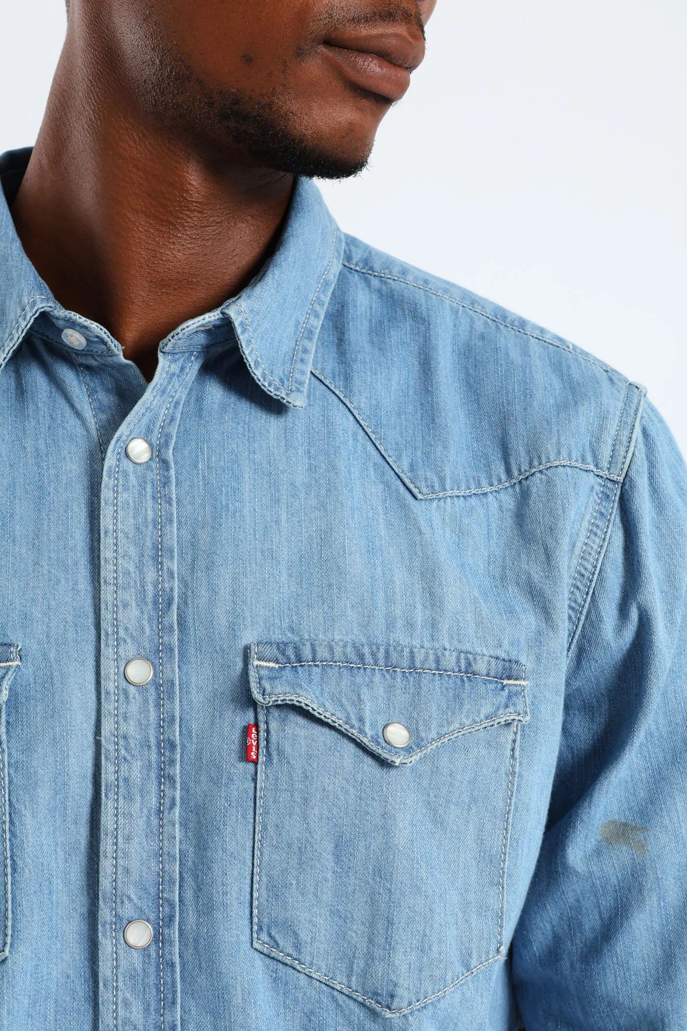 Classic Western Franklin Shirt - Stonewash sold by Edgars product image thumbnail 5