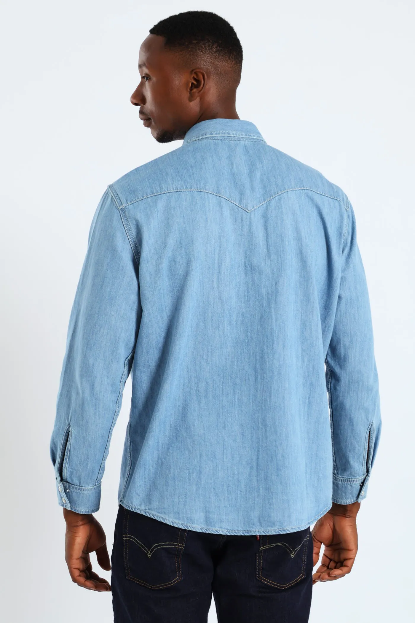 Classic Western Franklin Shirt - Stonewash sold by Edgars product image thumbnail 4