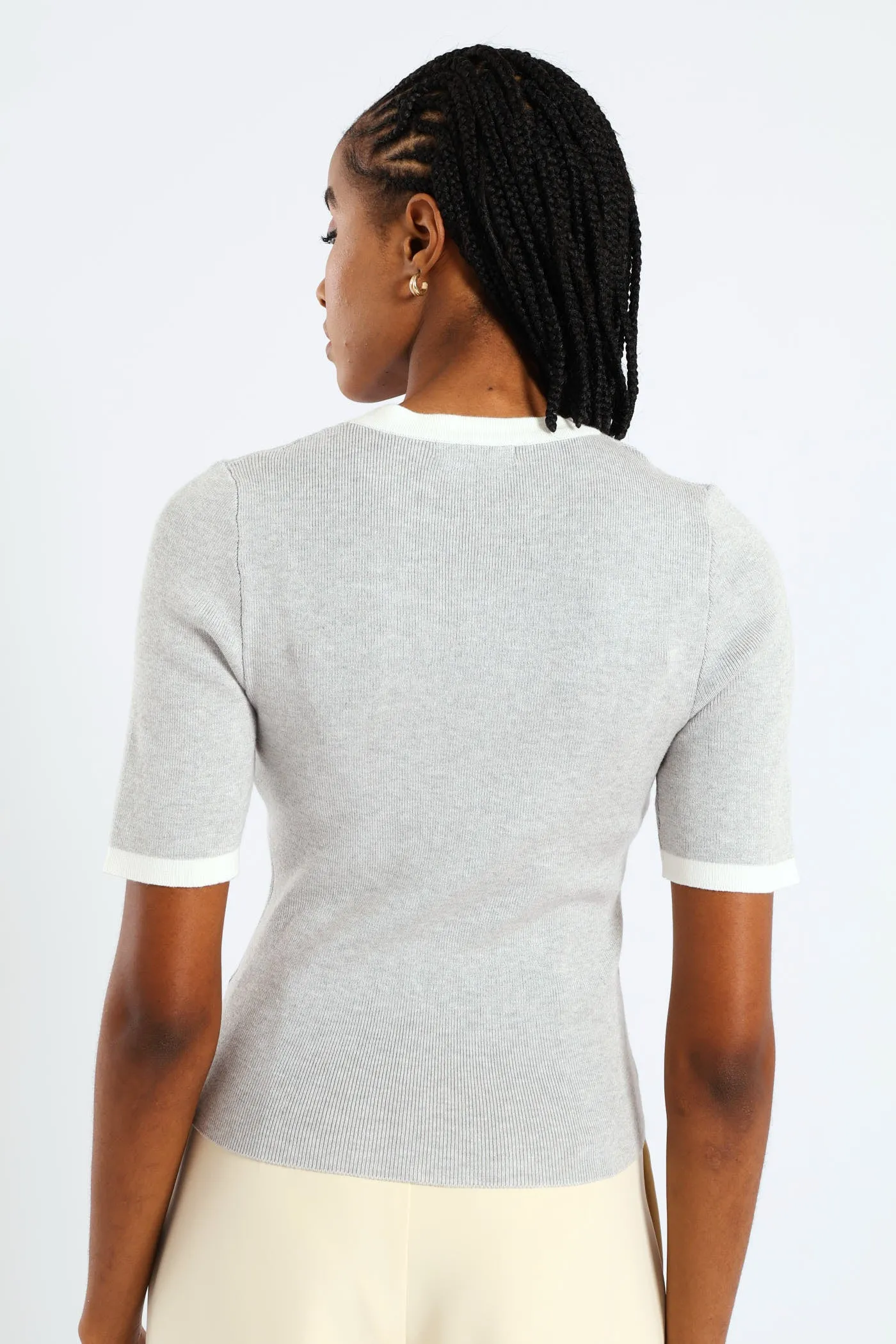 Tipped Pullover - Grey/White sold by Edgars product image thumbnail 3