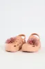Bumper With Floral Detail Clog - Mink sold by Edgars