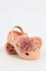 Bumper With Floral Detail Clog - Mink sold by Edgars