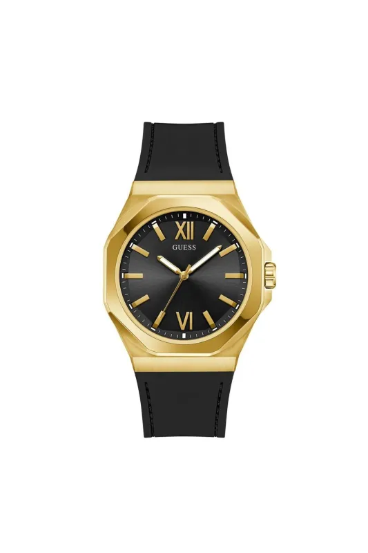 Black & Gold Tone Analogue Watch sold by Edgars