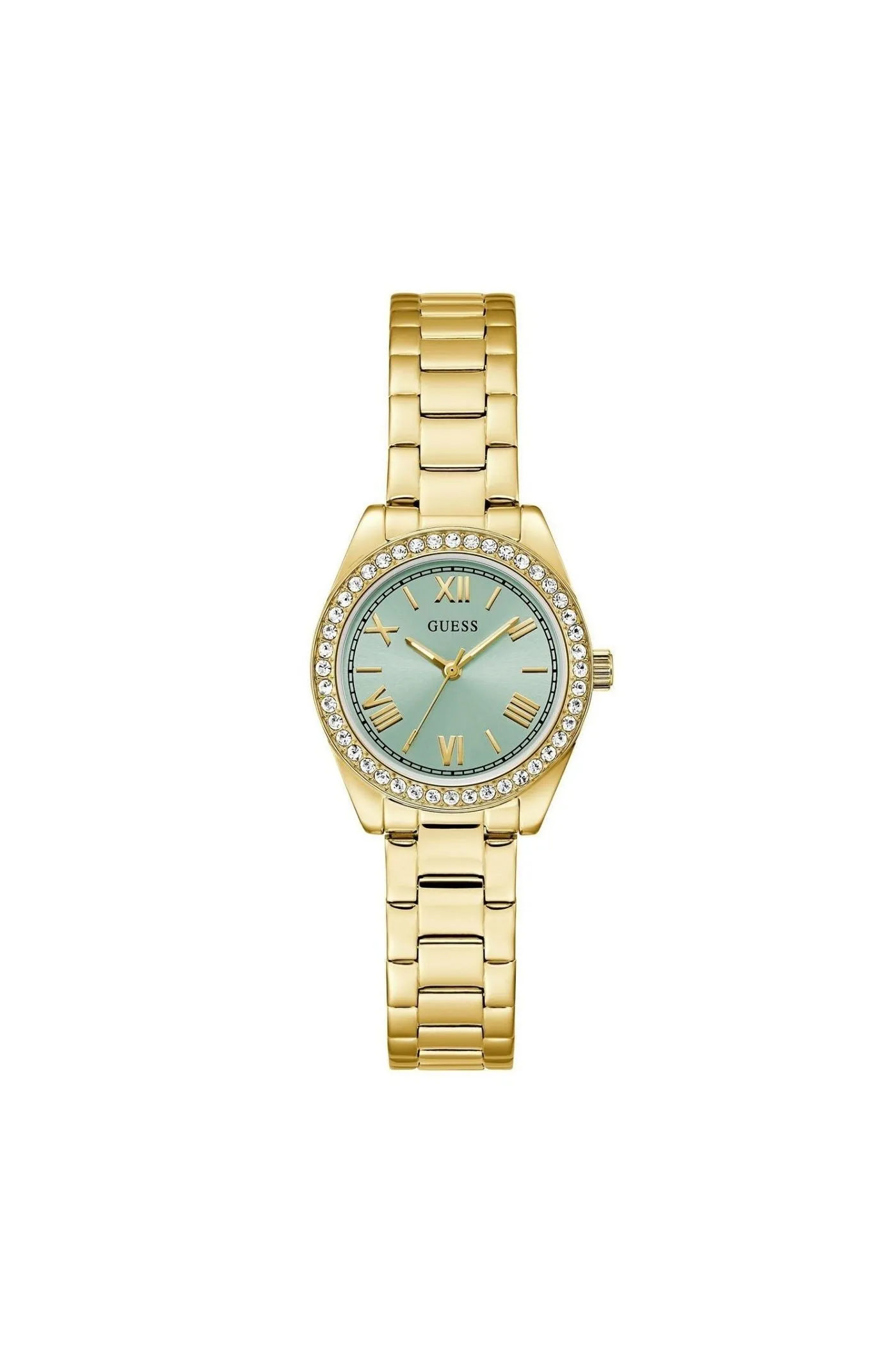 Mini Luna Gold Tone Analogue Watch sold by Edgars