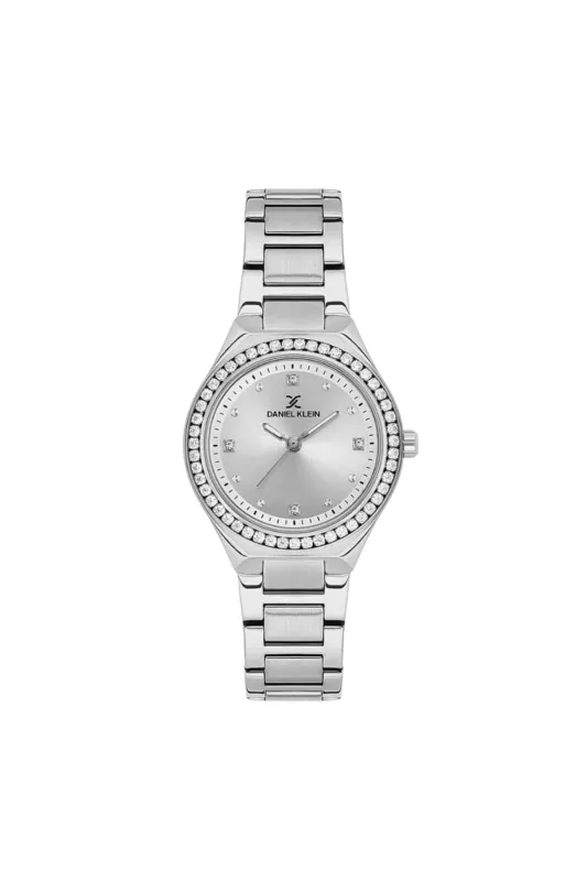 Silver Dial Watch With Stainless Steel Bracelet - Silver sold by Edgars