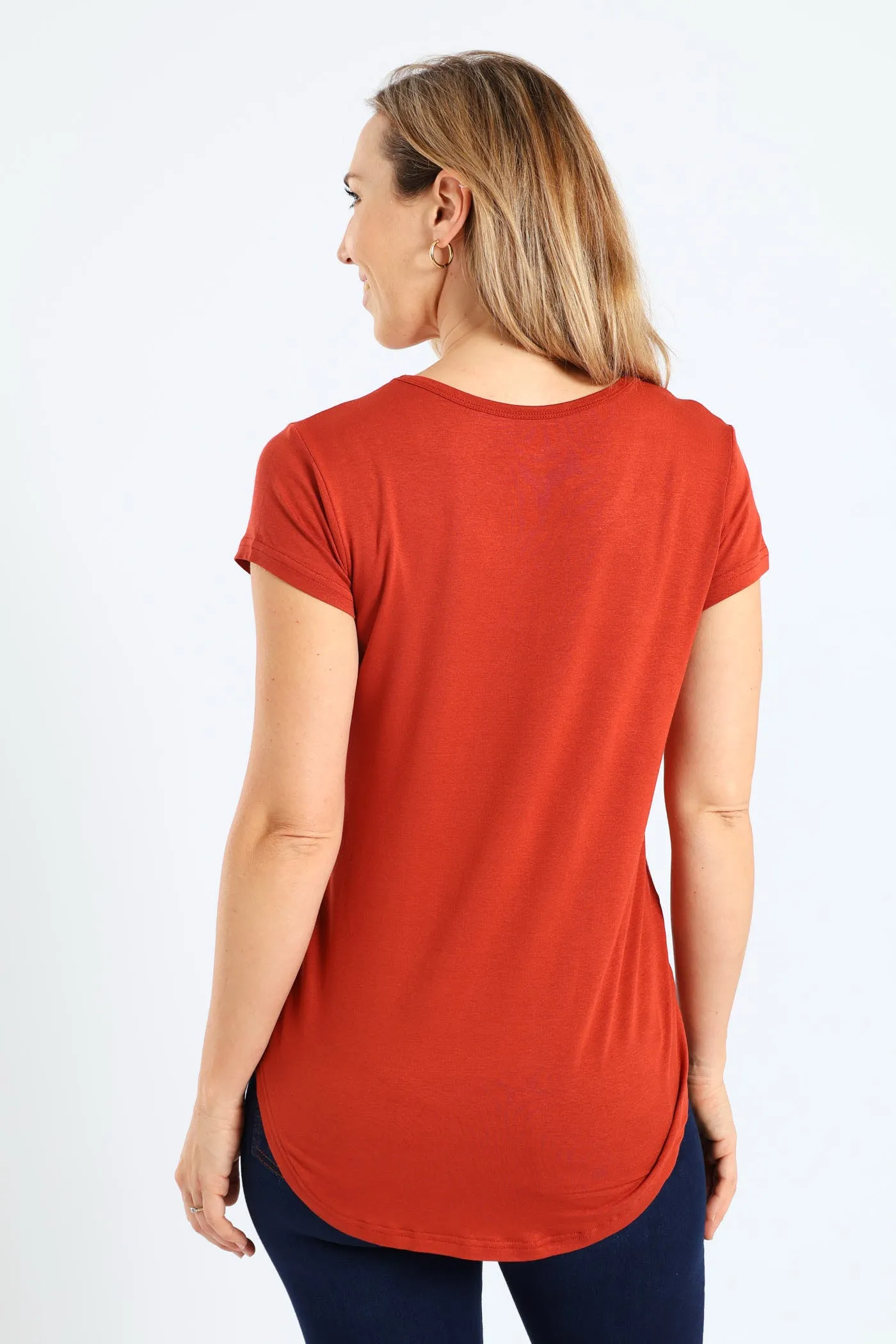 Plain Pocket Tee - Rust sold by Edgars product image thumbnail 2