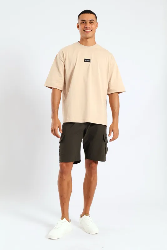 Tariq Tee - Cream sold by Edgars