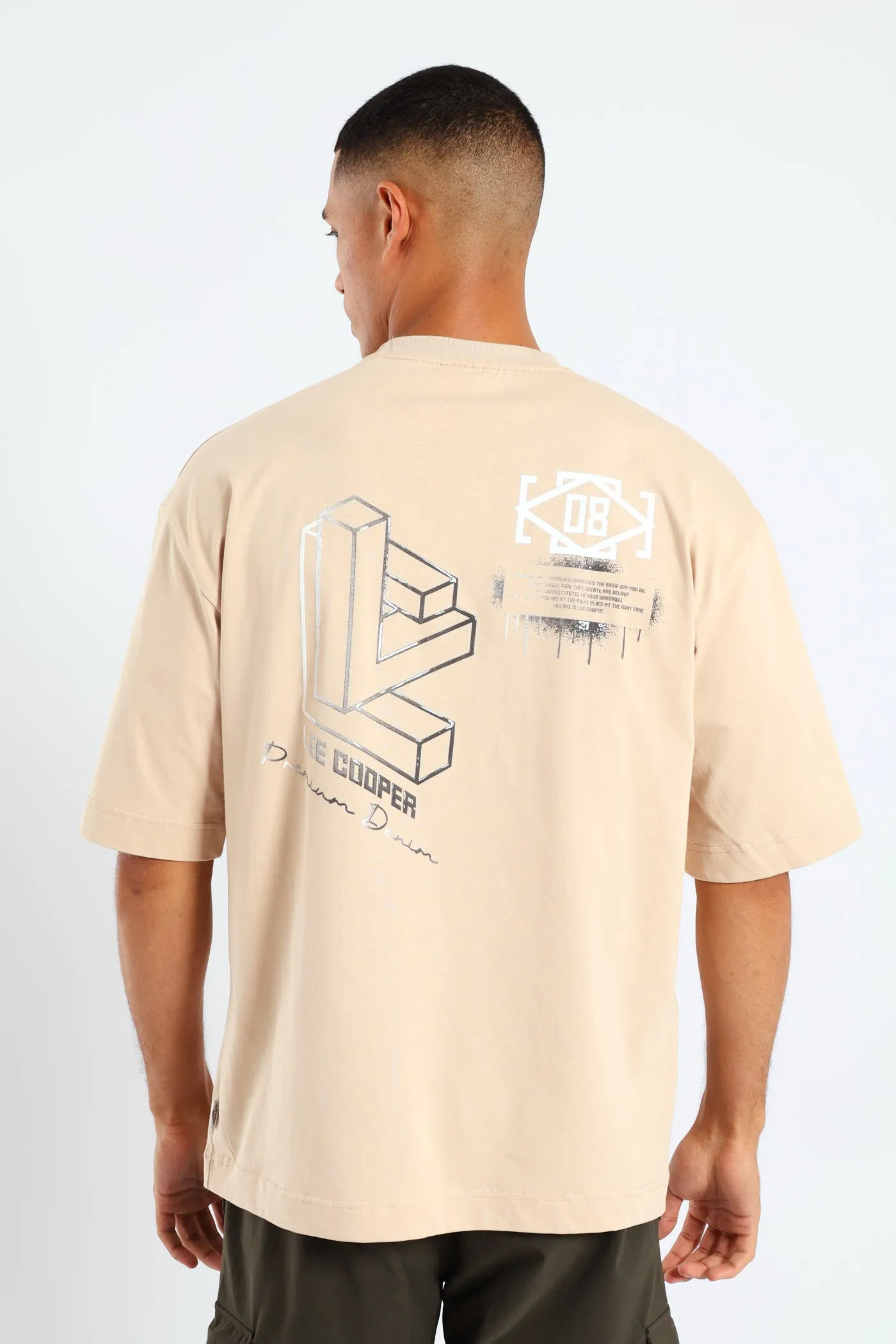 Tariq Tee - Cream sold by Edgars product image thumbnail 4