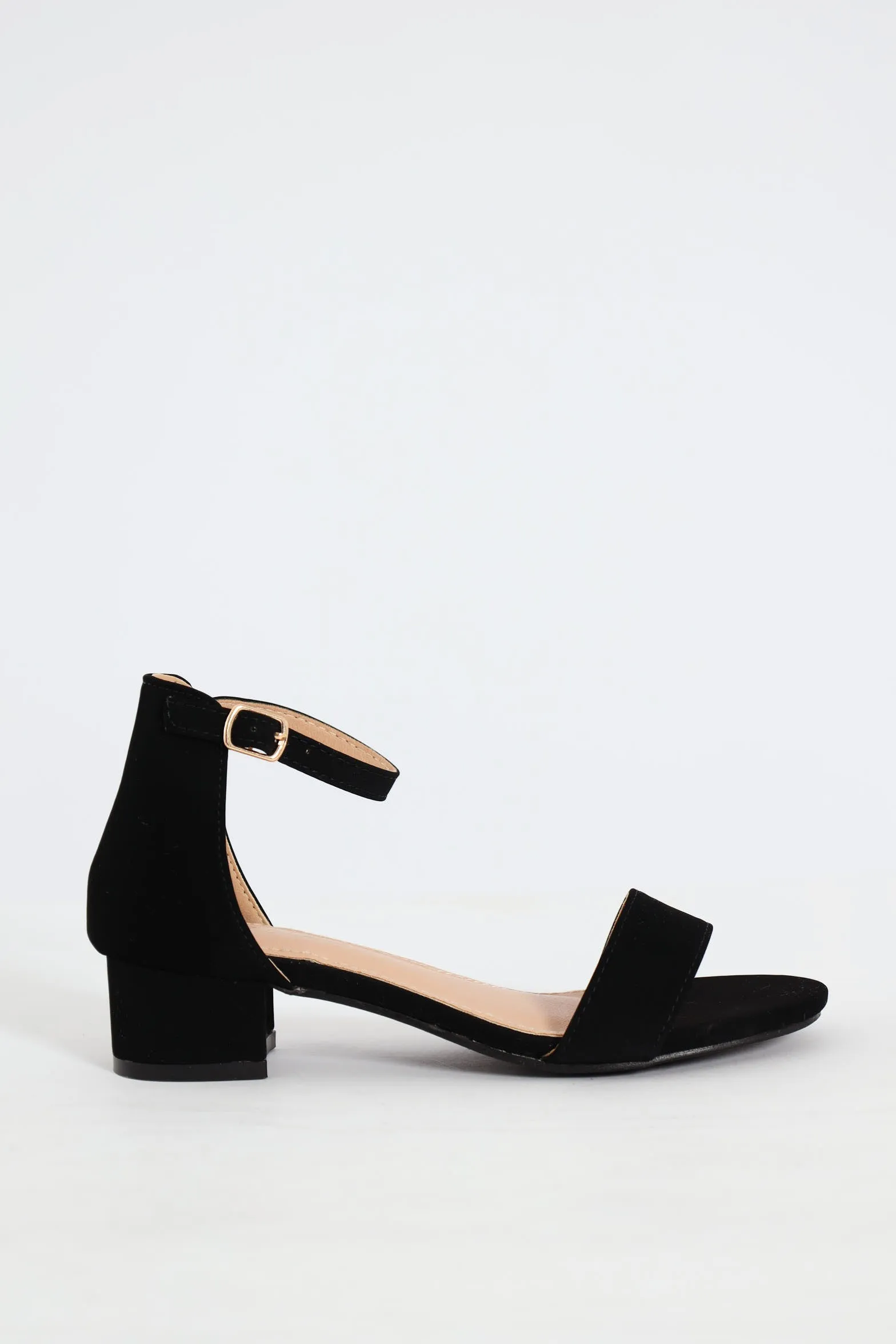 Girls Heeled Sandal - Black sold by Edgars product image thumbnail 4