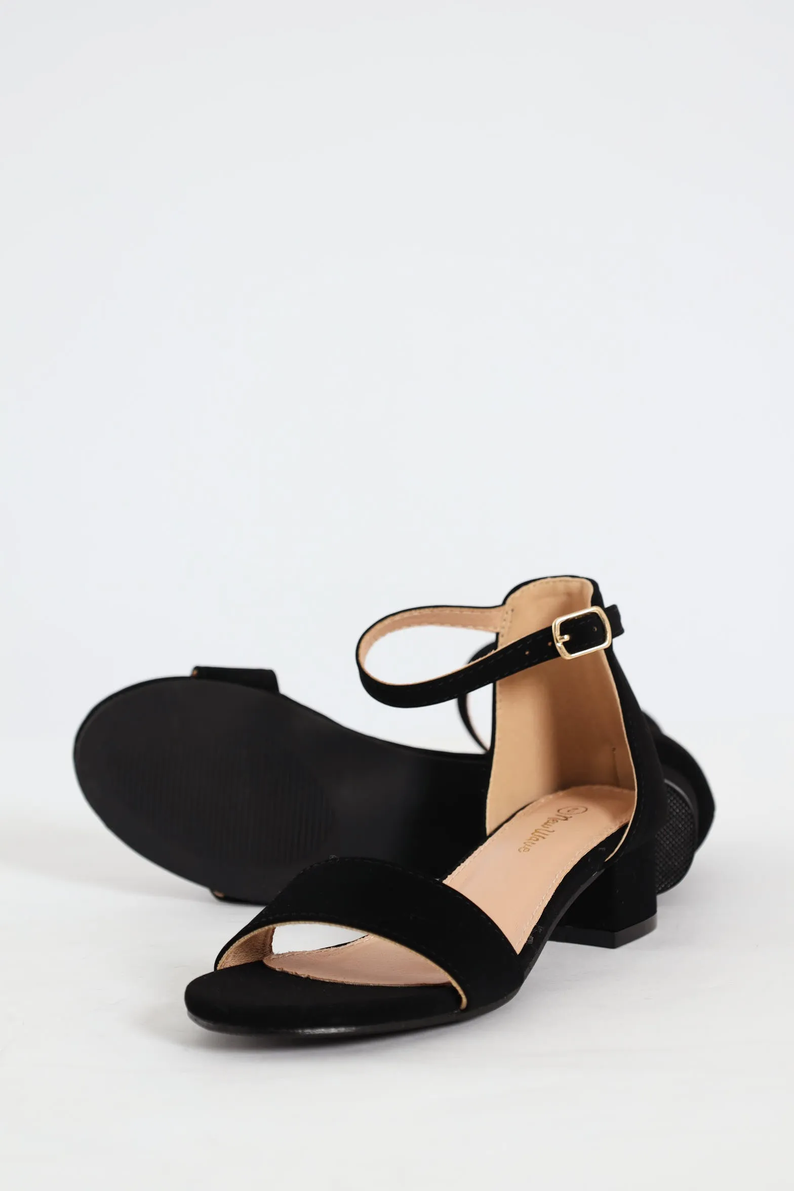 Girls Heeled Sandal - Black sold by Edgars product image thumbnail 5